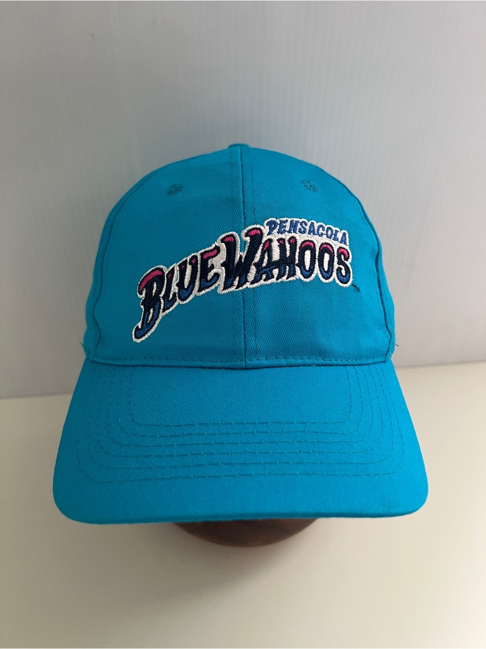 Pensacola Blue Wahoos MiLB Baseball Cap Hat APC Blue Adjustable Strapback